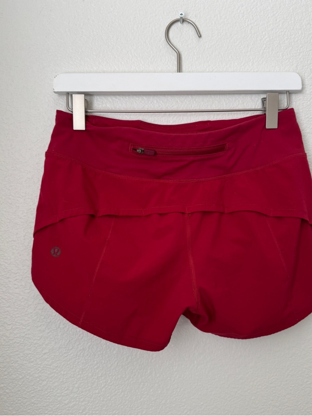 Lululemon red shorts - Picture 2 of 4